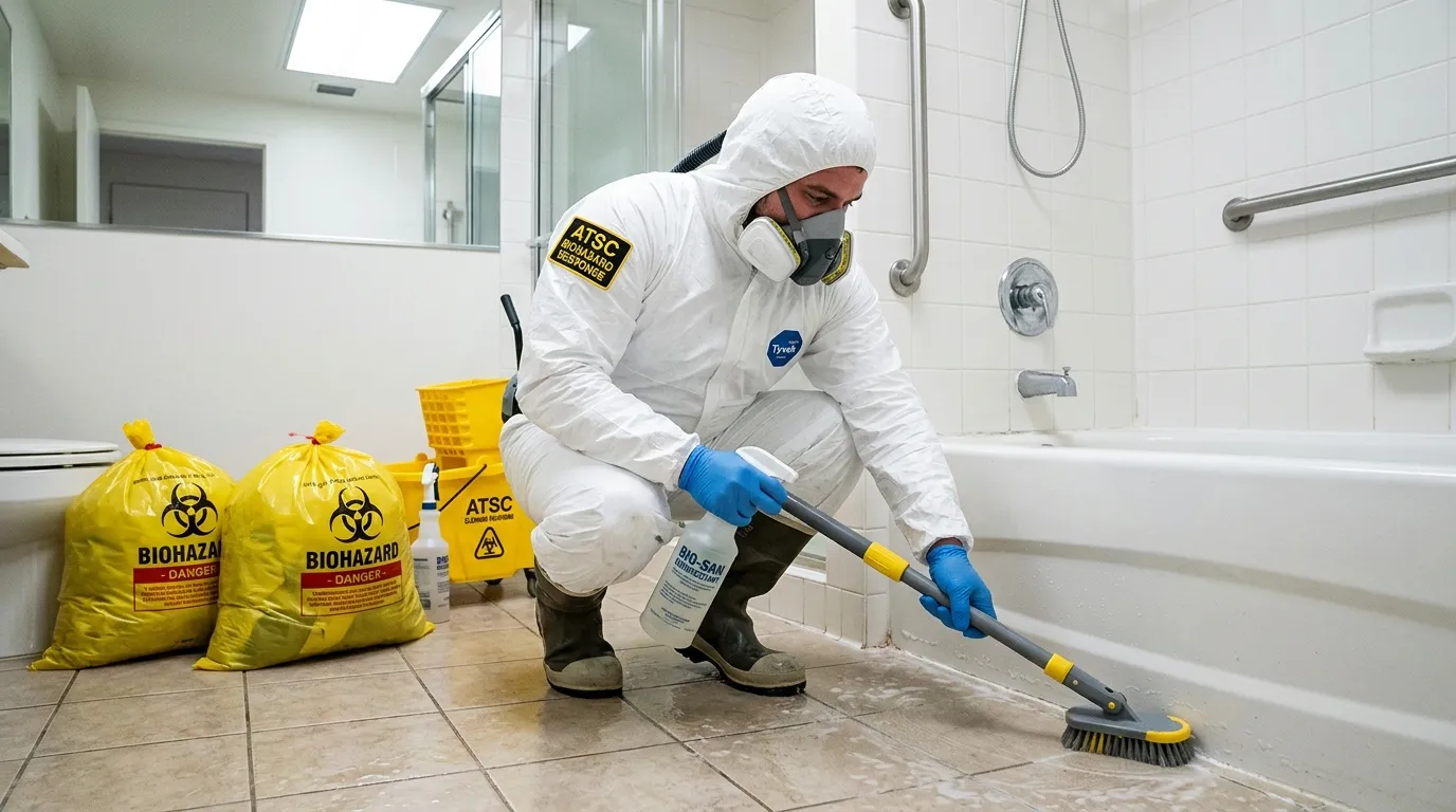 Decontamination equipment deployed for Blood Cleanup in Lake Ronkonkoma